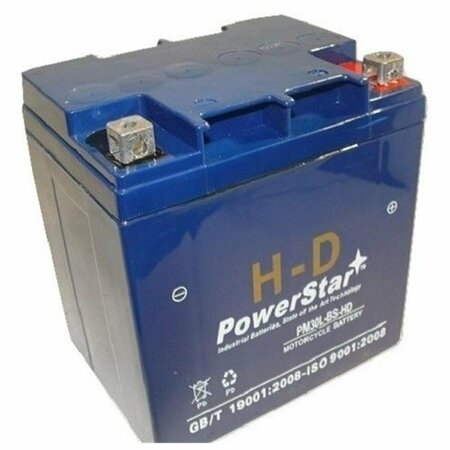 POWERSTAR Yix30L Yb30L-B Battery For Polaris Sportsman 450 500 600 700 800 850 PO46384